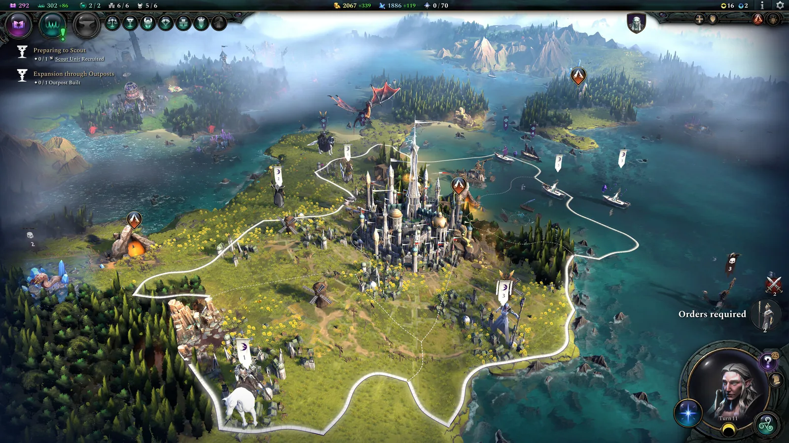 Age of Wonders 4 截图 1