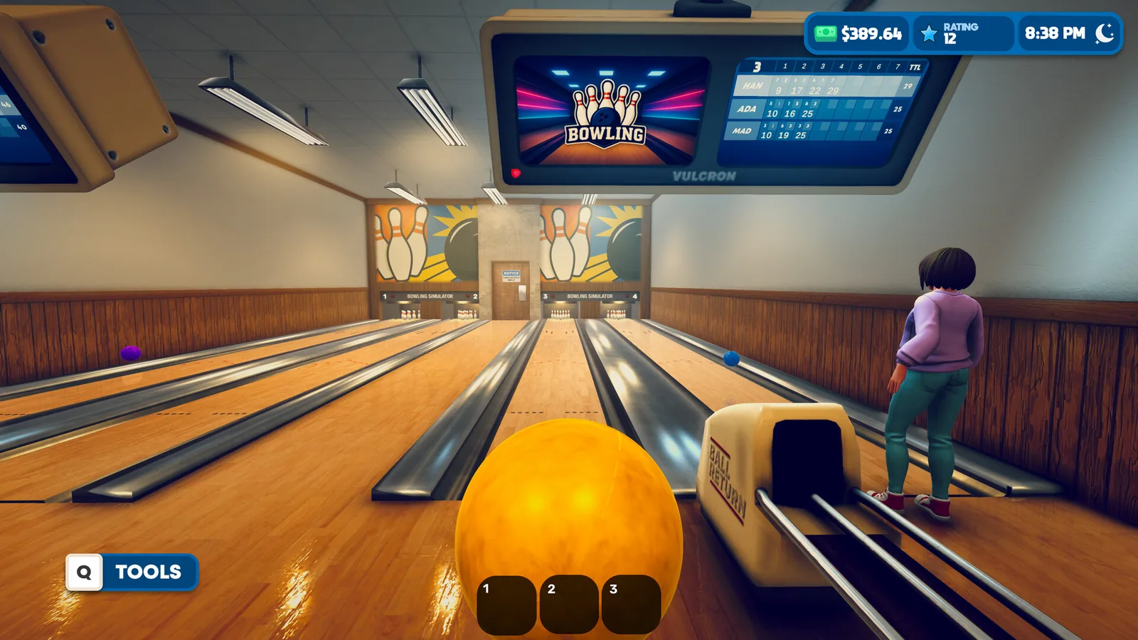 Bowling Alley Simulator 截图 1
