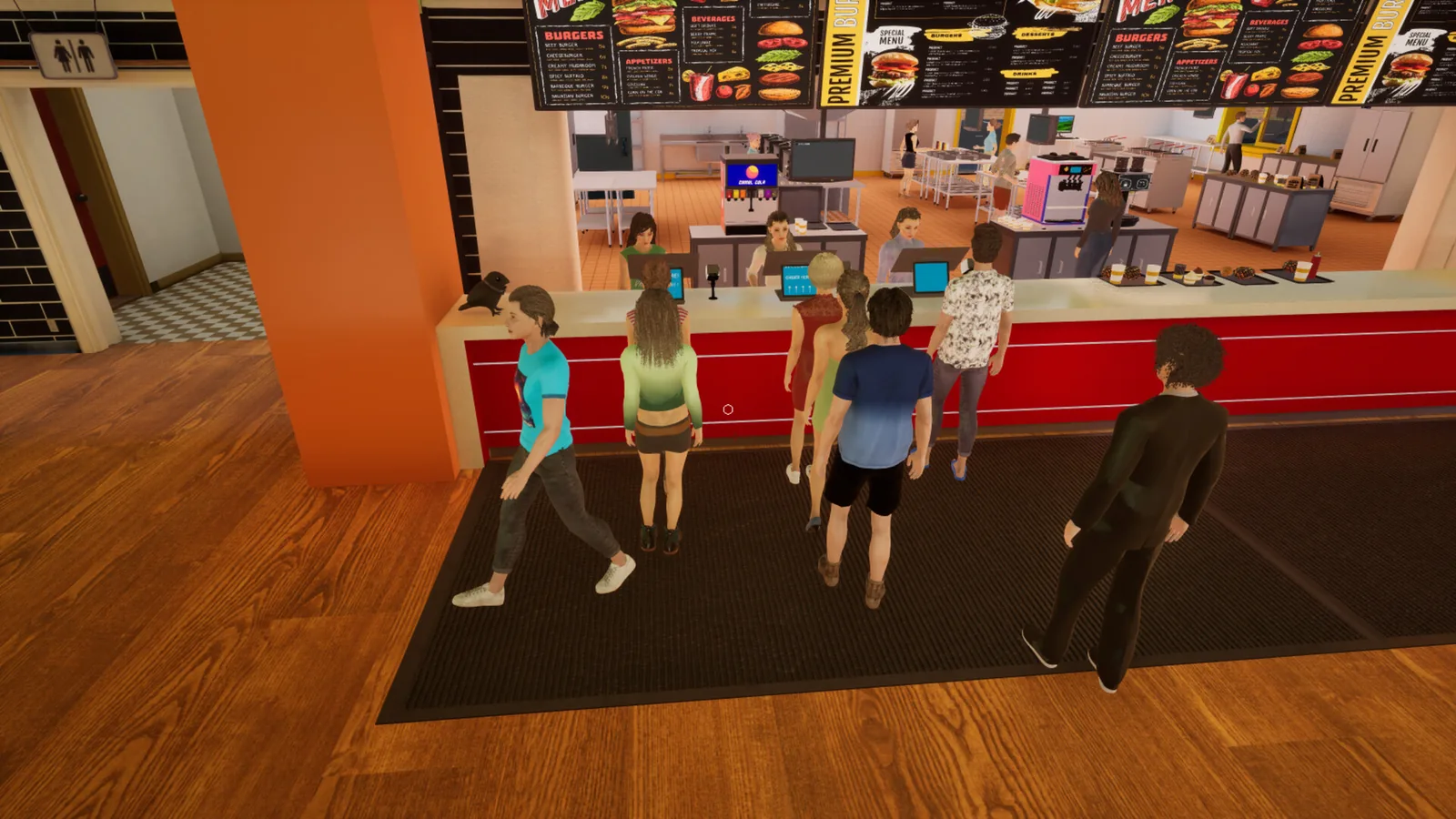 Burger Shift: Team Rush 截图 2缩略图