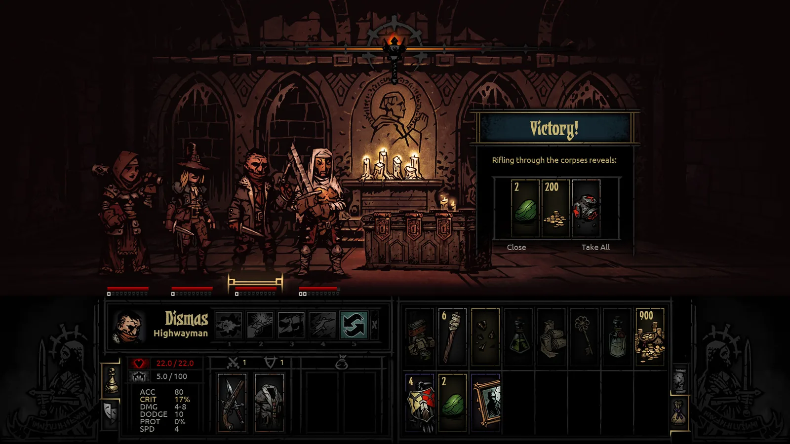 Darkest Dungeon 截图 16缩略图
